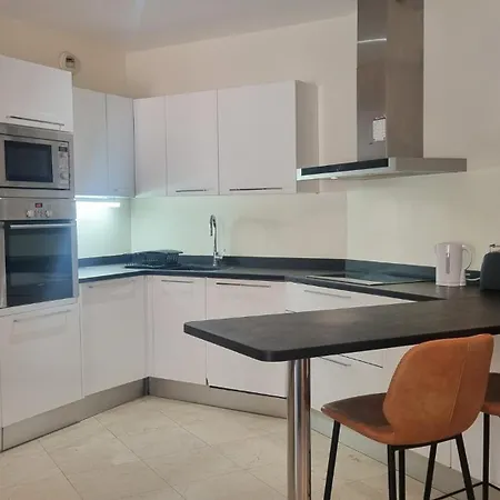 Elegant 3 Pieces Au Port De La Figueirette Apartment *