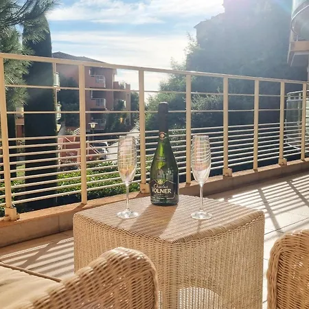 Apartment Elegant 3 Pieces Au Port De La Figueirette *